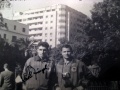 <a class="mw-selflink selflink">Karl Ringel</a> mit  im DFB-Dress, vermutlich in Kairo (Autogrammfoto)