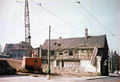 Abrissarbeiten am Grünen Markt neben dem ehem. Geleitshaus, 1973