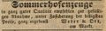 Zeitungsannonce der Firma <!--LINK'" 0:34-->, Juni 1845