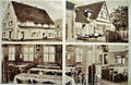 Postkarte der Brot- und Feinbäckerei Warmuth mit dem angeschlossenen Café in Stadeln (zwischen 1933 und 1945).