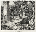 Abbildung der Alten Veste in einem Reiseführer von 1858
