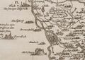 Ausschnitt aus der Karte "Nürnbergischer Bezirck inerhalb denen so genanten Gräntz Wassern", 1733
