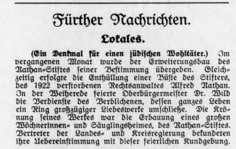 Datei:1 nürnberg-fürther Israelisches Gemeindeblatt Nathanstift 1. September 1927.png