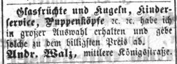 Datei:Anzeige Andreas Walz, Ftgbl. 14.12.1873.jpg