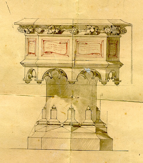 Datei:Taufsteinentwurf Kreling.jpg