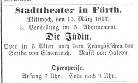 Datei:Halevy, Die Jüdin Ftgbl 12. März 1867.jpg
