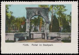Datei:Portal im Stadtpark5.jpg