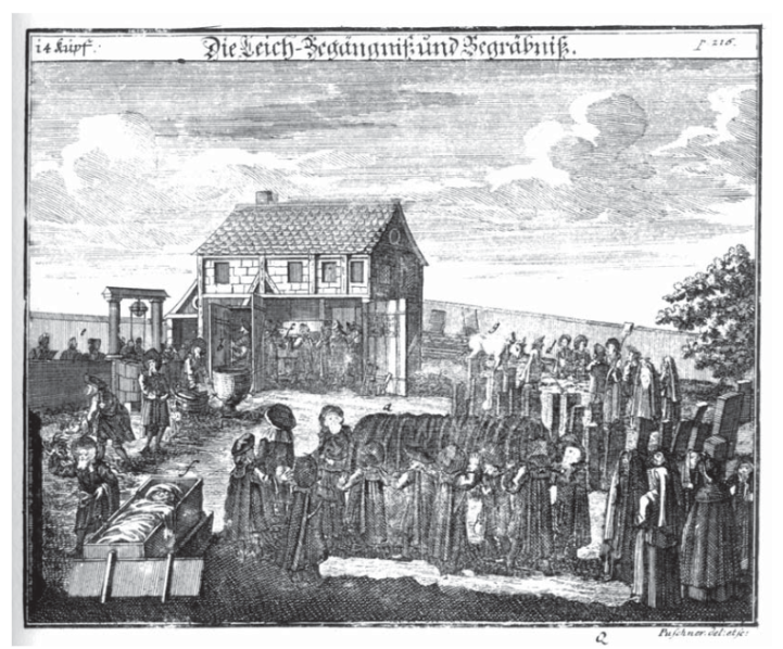 Datei:Leichenbegängnis und Begräbnis Kirchner, Puschner 1734.png