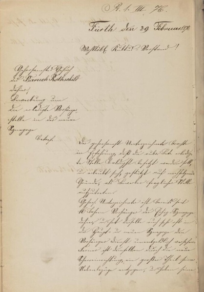 Datei:Bewerbung Baruch Rothschild 29. Februar 1876.pdf