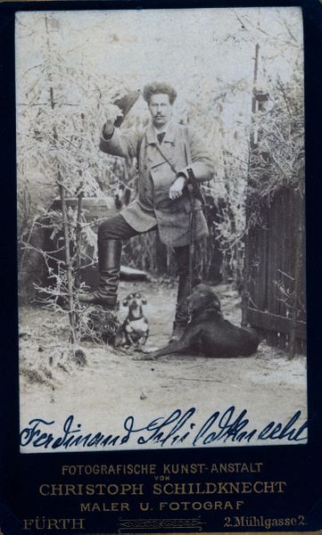 Datei:Ferdinand Schildknecht als Jäger.jpg