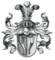 Wappen von Christian Heinrich Hornschuch, entstand um 1800