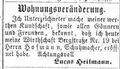 Anzeige Wirtschaftseröffnung L. Heilmann 4.2.1871