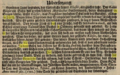 Übersetzung der Grabinschrift Elieser Heilbronns nach A. Würfel, 1754