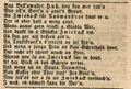 Loblied auf Bäckermeister Huß, Fürther Tagblatt 27. April 1849