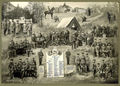 Angehörige des , 2. Companie, Jahrgang 1907 - 1909 (Fotocollage)