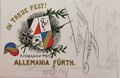 Couleurkarte Allemania Fürth, 1914/15