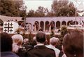 OB Scherzer auf dem Evang. Kirchentag in Nürnberg, Juni 1976 <span class="smw-highlighter" data-type="8" data-state="inline" data-title="Hinweis" title="Urheber: unbekanntErstellungsdatum: 17. Juni 1976Lizenz: Bildlizenz-Stadtarchiv"><span class="smwtticon note"></span><span class="smwttcontent">Urheber: unbekannt<br>Erstellungsdatum: <!--LINK'" 0:42--> <!--LINK'" 0:43--><br>Lizenz: Bildlizenz-Stadtarchiv</span></span>