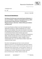 Pressemitteilung der Bay. Staatskanzlei über die beschlossenen Maßnahmen zur Lockerung der Ausgangsbeschränkung, Mai 2020