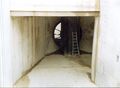 Bauarbeiten der Stau- und Triebwerksanlage an der Foerstermühle - gut erkennbar die Wasserturbine, Jan. 1989
