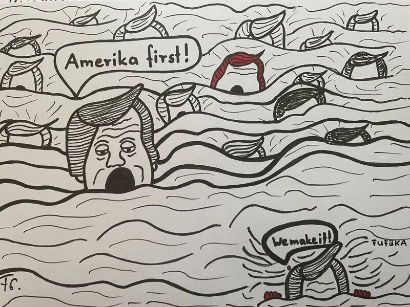 Datei:250617 Gerhard Fuchs Amerika first.jpg