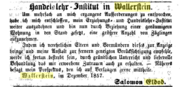 Eldod Handelslehr-Institut in Wallerstein, Jeschurun 1858.png