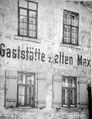Häuserfassade Gaststätte "Zum alten Max", Pegnitzstraße 27 (Januar 1963) <span class="smw-highlighter" data-type="8" data-state="inline" data-title="Hinweis" title="Urheber: Fritz WolkenstörferErstellungsdatum: Januar 1963Lizenz: Bildlizenz-Stadtarchiv"><span class="smwtticon note"></span><span class="smwttcontent">Urheber: <a class="mw-selflink selflink">Fritz Wolkenstörfer</a><br>Erstellungsdatum: Januar <!--LINK'" 0:47--><br>Lizenz: Bildlizenz-Stadtarchiv</span></span>