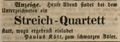 Zeitungsanzeige von Paulus Kütt, Wirt <!--LINK'" 0:37-->, Februar 1847