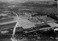 Luftbildaufnahme des Klinikum Fürth am Tag der Eröffnung, Juli 1931 – 16&nbsp;000. Bild in FürthWiki