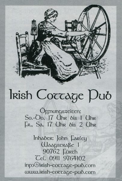 Datei:Werbung Irish Cottage Pub 1999.jpg