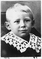 Ferdinand Vitzethum im Alter von vier Jahren, 1907