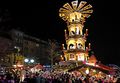 Weihnachtsmarkt auf der Fürther Freiheit mit Glühwein-Pyramide, Dez. 2019 <span class="smw-highlighter" data-type="8" data-state="inline" data-title="Hinweis" title="Urheber: Kamran SalimiErstellungsdatum: 23. Dezember 2019Lizenz: cc-by-sa-3.0"><span class="smwtticon note"></span><span class="smwttcontent">Urheber: <!--LINK'" 0:63--><br>Erstellungsdatum: <!--LINK'" 0:64--> <!--LINK'" 0:65--><br>Lizenz: cc-by-sa-3.0</span></span>