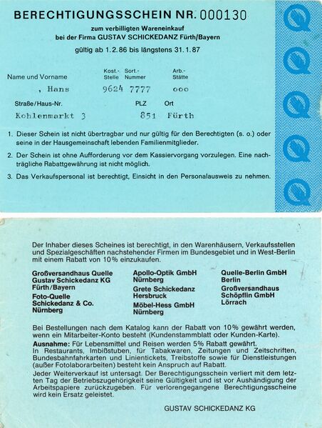 Datei:Quelle Einkaufsschein 1987.jpg