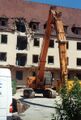 Beginn der Abrissarbeiten des PX (Juni 2000)