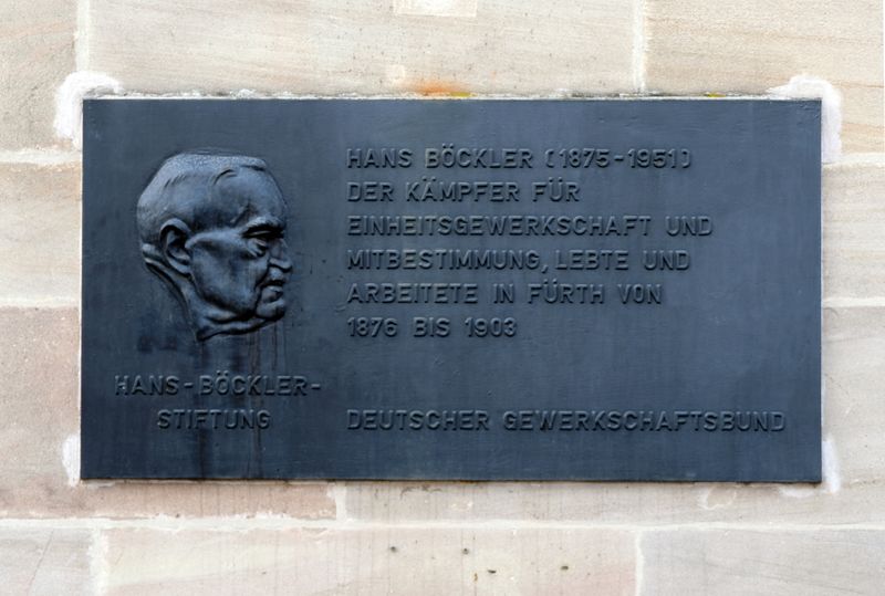 Datei:Gewerkschaftshaus Gedenktafel Böckler Feb 2018 1.jpg