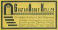 Werbung des ehemaligen Gustav-Adolf-Keller von 1924 <span class="smw-highlighter" data-type="8" data-state="inline" data-title="Hinweis" title="Urheber: Andreas BärLizenz: cc-by-sa-3.0"><span class="smwtticon note"></span><span class="smwttcontent">Urheber: Andreas Bär<br>Lizenz: cc-by-sa-3.0</span></span>
