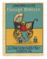 Historische <!--LINK'" 0:26--> des Bronzefarbenherstellers J. J. Gerstendörfer