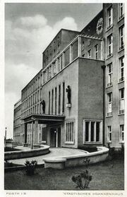 AK Klinikum Fürth gel 5 August 1932.jpg