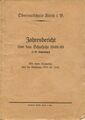 Titelseite: Jahresbericht über das Schuljahr 1948/49 der Oberrealschule i. B. / heute Hardenberg Gymnasium