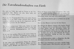 L. Rothschild Artikel zur Totenbruderschaft, in: „Nachrichten für den Jüdischen Bürger Fürths“, 1966