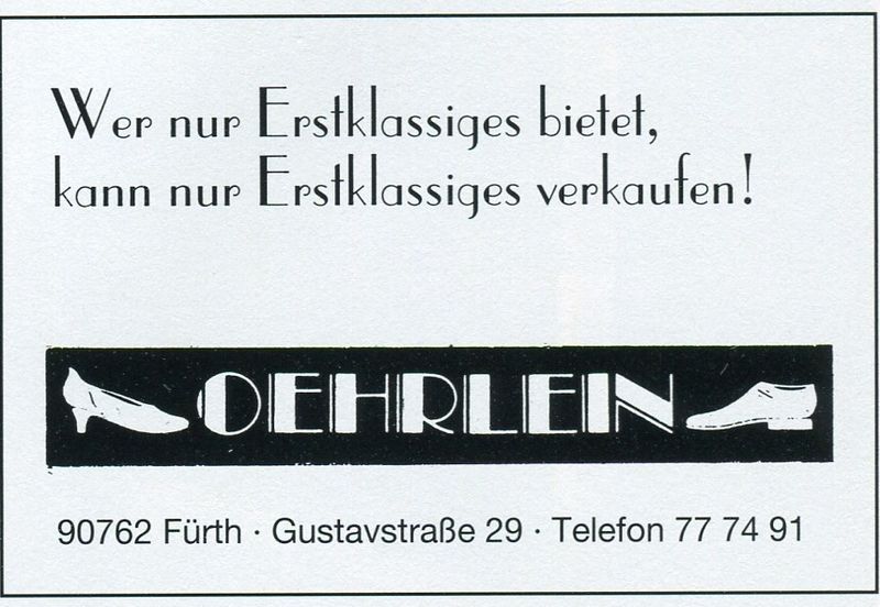 Datei:Werbung Schuhhaus Oehrlein 1995.jpg
