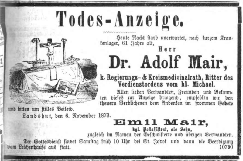 Datei:1873-11-08 Kurier-f.Niederbayern Todesanzeige.png