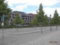 Der <a class="mw-selflink selflink">Limogesplatz</a> von Westen aus gesehen.