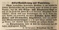 Anzeige Eisenwaren im Hause M. Ellern, <!--LINK'" 0:0--> 7.10.1842
