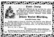 Würsching Sohn Traueranzeige Ftgbl. 3. Januar 1867.jpg