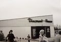Supermarkt Bernhard Müller. Discount-Haus. Aufnahme 1960