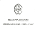 Das ehem. Logo des Kreisjugendring Fürth, 1963