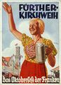 Postkarte zur Michaelis-Kirchweih im Okt. 1938, gel. am 3. Oktober 1938