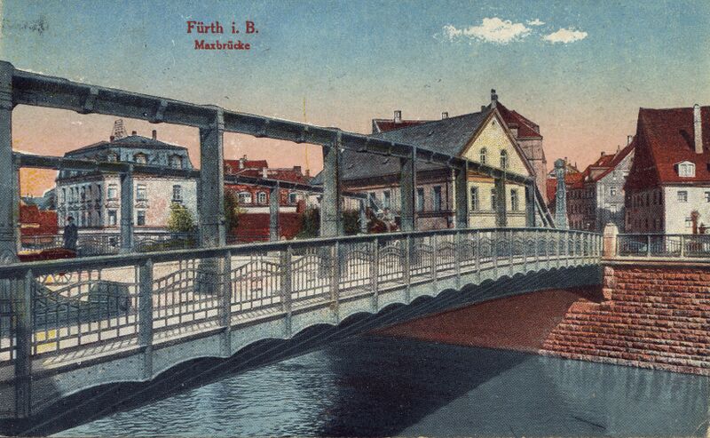 Datei:AK Maxbrücke gel 1934.jpg
