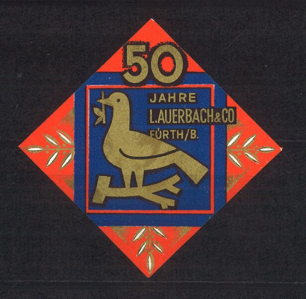 Datei:Reklamemarke Auerbach.jpg