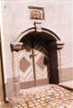 Eingang zum Nebengebäude der Wolfsgrubermühle, 1974